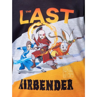 Nickelodeon Boys' Avatar The Last Airbender Cartoon Pajama Set Shorts Multicolored 4 Nickelodeon Boys' Avatar The Last Airbender Cartoon Pajama Set Shorts Multicolored - Image 2