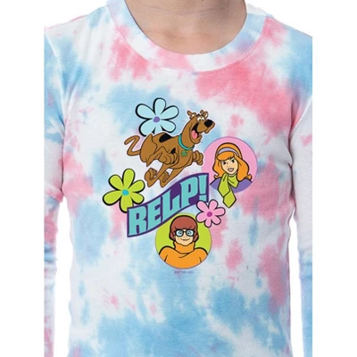 Scooby-Doo Girls' Unisex Child Relp! Daphne Velma Character Pajama Set Multicolored 4 Scooby-Doo Girls' Unisex Child Relp! Daphne Velma Character Pajama Set Multicolored - Image 2