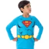 DC Comics Boys' Superman Costume Raglan Shirt And Pants Pajama Set With Cape Classic Superman -Intimo GUEST 058ba3ab 45aa 428b a92e 8f64d9ac5cc0