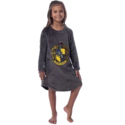 Harry Potter Girls' Hogwarts Houses Crest Raglan Pajama Nightgown-All Houses 13 Harry Potter Girls' Hogwarts Houses Crest Raglan Pajama Nightgown-All Houses -Intimo GUEST 06519750 e1f9 47bd 947d 0bcff26ac75d