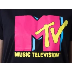 MTV Womens' Music Television Neon Cassette Tape Sleep Pajama Set Short Multicolored -Intimo GUEST 09eeacf7 2d34 40d3 9769 0d96ee8cf1b6