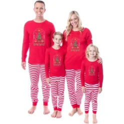 Harry Potter Christmas Sweater Golden Trio Tight Fit Family Pajama Set -Intimo GUEST 0a5449e2 10ae 4b7d a509 bca4533c7b65