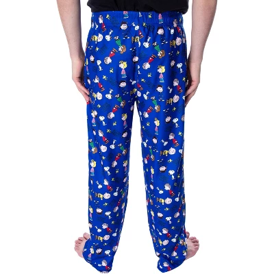 Peanuts Men's Good Grief! Allover Character Pattern Sleepwear Pajama Pants Good Grief Gang 6 Peanuts Men's Good Grief! Allover Character Pattern Sleepwear Pajama Pants Good Grief Gang - Image 4