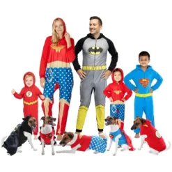 DC Comics Justice League Superhero Matching Family Costume Pajamas Union Suit -Intimo GUEST 105240e6 e361 4aa5 97cc d38badfbd38f