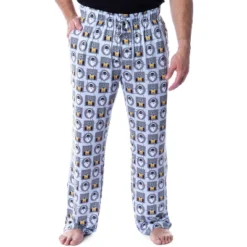 Disney Mens' WALL-E Allover Cartoon Characters Loungewear Pajama Pants Grey -Intimo GUEST 1550ae59 0731 4c07 b818 28b3e5428e6f