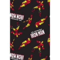 Marvel Men's Iron Man Retro Allover Print Loungewear Pajama Pants Black -Intimo GUEST 165eca14 2841 46aa aa41 06cdbd7ef726
