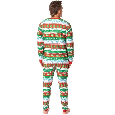 National Lampoon's Christmas Vacation Mens' Movie Film Union Suit Multicolored 4 National Lampoon's Christmas Vacation Mens' Movie Film Union Suit Multicolored - Image 2