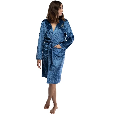 Harry Potter Womens Velvet Robe Hogwarts Houses 8 Harry Potter Womens Velvet Robe Hogwarts Houses - Image 6
