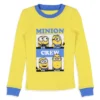 Despicable Me Toddler Boys' Minions Crew Bob Stuart Phil Sleep Pajama Set Yellow