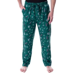 Harry Potter Adult Men's Quidditch House Pajama Pants - 4 Houses Available -Intimo GUEST 18c2e21c 417e 42fd a86b b49012fb1f47