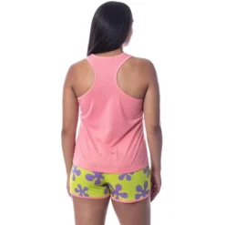 Nickelodeon SpongeBob SquarePants Womens' Patrick Tank Pajama Short Set Pink -Intimo GUEST 1f8734eb d98a 4215 8df7 d24061f2f18c