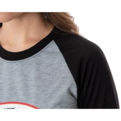 Riverdale Women's Southside Serpents Raglan Sleep Shirt Pajama Nightgown -Intimo GUEST 1fab59e4 690e 48cc 90a8 0bfbee290307