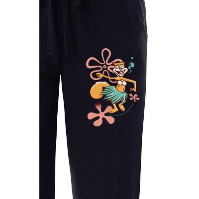 Nickelodeon SpongeBob SquarePants Womens' Sandy Sleep Pajama Pants Black 3 Nickelodeon SpongeBob SquarePants Womens' Sandy Sleep Pajama Pants Black