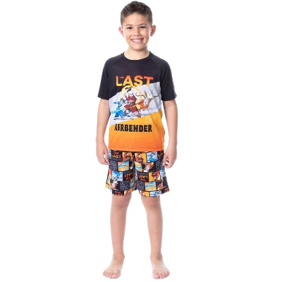 Nickelodeon Boys' Avatar The Last Airbender Cartoon Pajama Set Shorts Multicolored 7 Nickelodeon Boys' Avatar The Last Airbender Cartoon Pajama Set Shorts Multicolored - Image 5