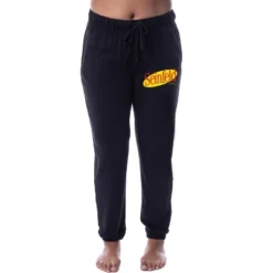 Seinfeld Womens' TV Show Logo Icon Jogger Sleep Pajama Pants Black 7 Seinfeld Womens' TV Show Logo Icon Jogger Sleep Pajama Pants Black -Intimo GUEST 23834acd d703 4e37 a29e 0f80f321e0d3