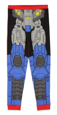 Transformers Boys' Optimus Prime Costume Character TV Show Sleep Pajama Set Multicolored 5 Transformers Boys' Optimus Prime Costume Character TV Show Sleep Pajama Set Multicolored - Image 3