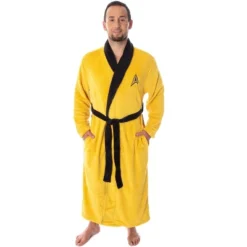 Star Trek The Original Series Adult Costume Fleece Plush Robe Bathrobe -Intimo GUEST 2571e772 81d6 4b26 a0a5 d2922471e517
