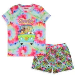 Scooby-Doo Girls' Characters The Gang Mystery Machine Pajama Set Shorts Multicolored -Intimo GUEST 2597358b 02ff 44f6 8516 3b30f5223b40