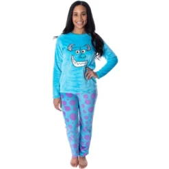Disney Women's Monsters Inc. Sulley Character Plush Fleece 2 Piece Pajama Set Sulley -Intimo GUEST 25afe063 6aab 4fe3 9272 17cef4a56e88