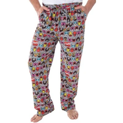Marvel Men's Vintage Comic Character Faces Adult Sleep Lounge Pajama Pants Hero Faces 6 Marvel Men's Vintage Comic Character Faces Adult Sleep Lounge Pajama Pants Hero Faces - Image 4