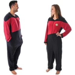 Star Trek Next Generation Men's Picard One Piece Costume Pajama Union Suit -Intimo GUEST 269c10c2 83a6 4042 b20b 1fdcfae02aa9
