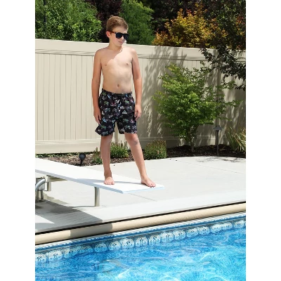 Monster Jam Boys' Dragon Zombie Grave Digger Megalodon Allover Swim Trunks Black 6 Monster Jam Boys' Dragon Zombie Grave Digger Megalodon Allover Swim Trunks Black - Image 4