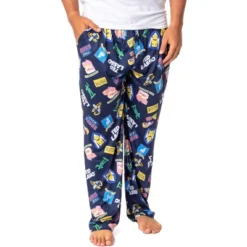 Ted Lasso Mens' TV Series Show Symbols Icons Believe Sleep Pajama Pants Blue -Intimo GUEST 2a739060 546d 472e 9a36 e02874726440