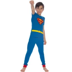 DC Comics Boys' Cast Of Characters Pajama Set
