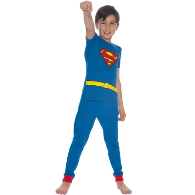 DC Comics Boys' Cast Of Characters Pajama Set 3 DC Comics Boys' Cast Of Characters Pajama Set