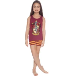 Harry Potter Girls Gryffindor House Crest Tank Top And Short Pajama 2pc Set 14 Harry Potter Girls Gryffindor House Crest Tank Top And Short Pajama 2pc Set -Intimo GUEST 2b5e1da7 769b 480f 8c4f 6b013faafa54