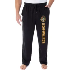 Harry Potter Men's Hogwarts Castle School House Crest Pajama Pants - 5 Styles -Intimo GUEST 2c956c6e da29 4348 a847 78ad6c27b025