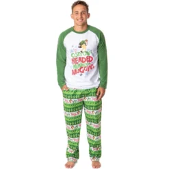 Elf The Movie Mens' Film Cotton-Headed Ninny-Muggins Sleep Pajama Set Multicolored 9 Elf The Movie Mens' Film Cotton-Headed Ninny-Muggins Sleep Pajama Set Multicolored -Intimo GUEST 2cea98ee ae7e 46ca bd72 40b3034aaf31