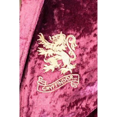 Harry Potter Womens Velvet Robe Hogwarts Houses 5 Harry Potter Womens Velvet Robe Hogwarts Houses - Image 3