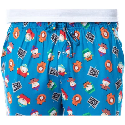 South Park Mens' TV Show Stan Kyle Cartman Kenny Sleep Pajama Pants Blue 4 South Park Mens' TV Show Stan Kyle Cartman Kenny Sleep Pajama Pants Blue - Image 2