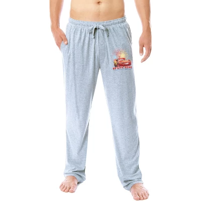 Disney Mens' Cars Movie Lightning McQueen Speed Hero Sleep Pajama Pants Grey 5 Disney Mens' Cars Movie Lightning McQueen Speed Hero Sleep Pajama Pants Grey - Image 3