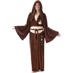 Star Wars Adult Obi-Wan Kenobi Jedi Fleece Robe Bathrobe For Men Women Brown 10 Star Wars Adult Obi-Wan Kenobi Jedi Fleece Robe Bathrobe For Men Women Brown -Intimo GUEST 2eff99aa 7a00 4b2c bb15 73d437976489