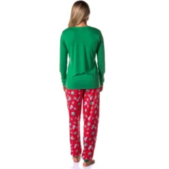 Star Wars Women's The Mandalorian Christmas Baby Yoda Jogger Pajama Set Green -Intimo GUEST 30fef172 afdd 45a4 8eb1 ca0d2a008086