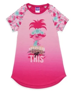 Girls' Dreamworks Trolls You Got This Poppy Nightgown Sleep Pajama Shirt Pink -Intimo GUEST 319495c7 a4c9 4a21 aef8 8694a4016416