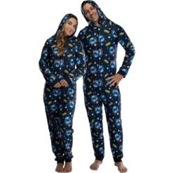 Polar Express Adult Believe Hooded One-Piece Footless Sleeper Union Suit -Intimo GUEST 357ddd2b 980e 4239 a648 6b00c5eed3e9