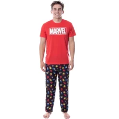 Marvel Thor Captain America Iron Man Men's Superhero Top And Pants Pajama Set Red 9 Marvel Thor Captain America Iron Man Men's Superhero Top And Pants Pajama Set Red -Intimo GUEST 37c1243c b8f4 425a badc 6346eaf9ea15