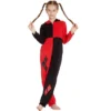 DC Comics Girls' Harley Quinn Costume One Piece Union Suit Pajama Outfit -Intimo GUEST 3a1d5446 62d9 4a6e ad20 25f3bea15cb8