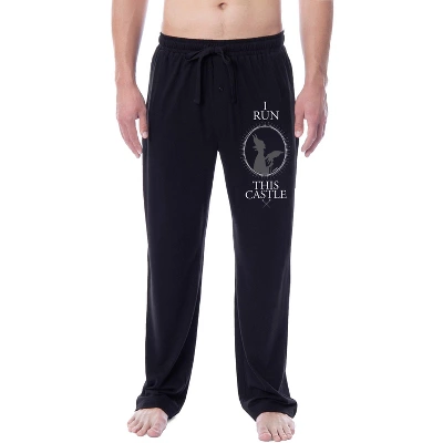 Disney Mens' Villains Maleficent I Run This Castle Sleep Pajama Pants Black 5 Disney Mens' Villains Maleficent I Run This Castle Sleep Pajama Pants Black - Image 3