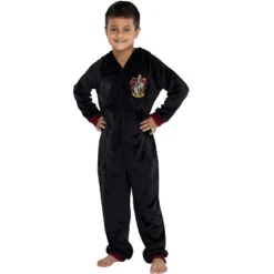 Harry Potter Unisex Kids Hooded Pajama Union Suit -Intimo GUEST 3ed4069f f8c2 4d46 b678 a2eb9c5fc00a