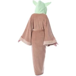Star Wars The Mandalorian Grogu Baby Yoda Costume Adult Robe Hooded Bathrobe Brown -Intimo GUEST 405be993 ba52 40b6 bd3d 7b27dbb0eb22