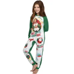 Elf The Movie Kids' OMG Santa! I Know Him! One Piece Sleeper Pajama -Intimo GUEST 415ace65 4d68 41d3 ad0c 597577b9761d