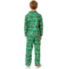 Peanuts Boys' Christmas Snoopy Charlie Brown Button Down Sleep Pajama Set Green -Intimo GUEST 428a2a6c 6a11 48d2 9d11 991dcd853e5e