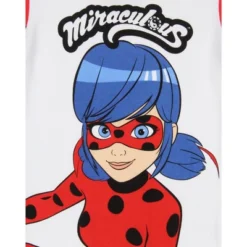 Miraculous: Tales Of Ladybug & Cat Noir Girls' Tight Fit Sleep Pajama Set Red -Intimo GUEST 45d61a07 bc42 43fd b9f3 5003bdecf018