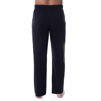 DC Womens' Wonder Woman Classic Star Stripe Logo Sleep Pajama Pants Black 3 DC Womens' Wonder Woman Classic Star Stripe Logo Sleep Pajama Pants Black