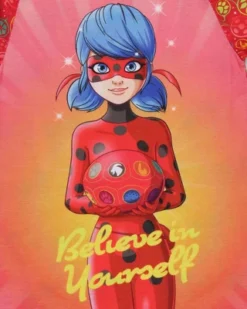 Miraculous: Tales Of Ladybug & Cat Noir Girls' Nightgown Sleep Pajama Shirt Multicolored