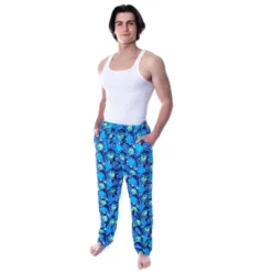 Disney Men's Monsters Inc. Monsters University Mike And Sulley Pajama Pants Blue -Intimo GUEST 4dcdb1f1 ad8d 40e4 ae11 46121587237d